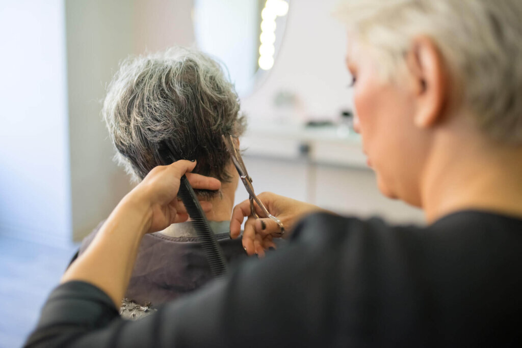 Camille, peluquera, «Una ayuda increíble»