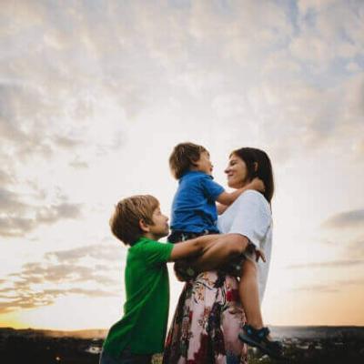 Silvia, mother of 3 children, “Even children can handle the measurements”