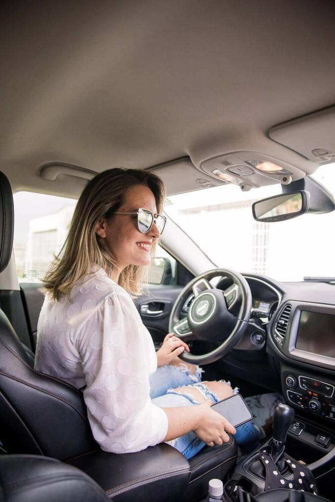 Judith, madre, «Ayuda para entretener a mi hija en el coche»