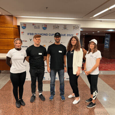 The International Federation of Bodybuilding and Fitness (IFBB) recovers faster with MB1 Pro