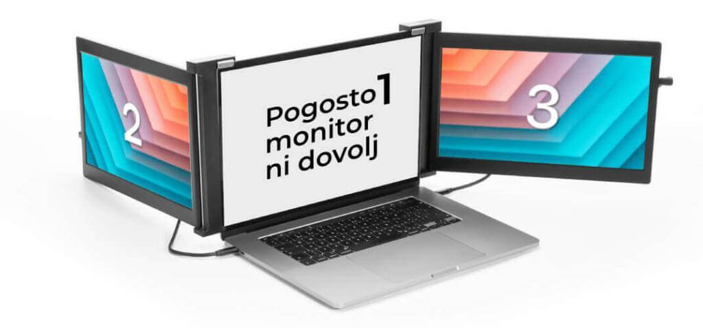 pogosto monitor ni dovolj