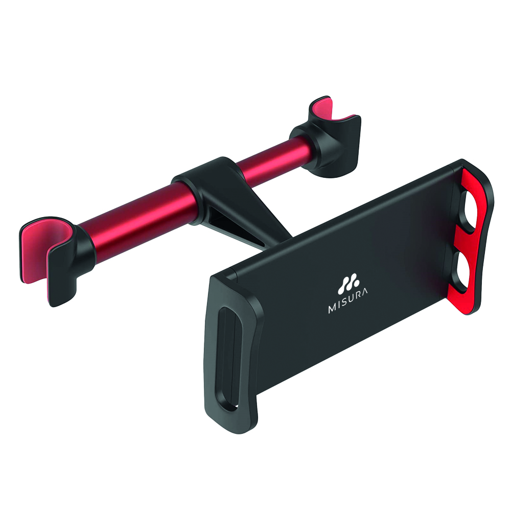 Soporte para tablet y móvil para el coche-BLACK/RED