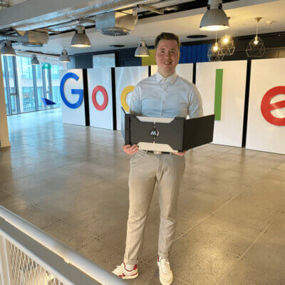 Kryštof Lejček works at Google, so he is constantly flying between Prague and Dublin