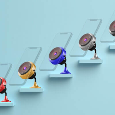 Mutual compatibility of MISURA phone holders