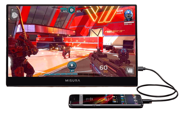 monitor portátil sencillo